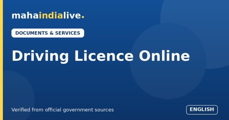 Driving licence online