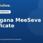 Telangana MeeSeva Certificate