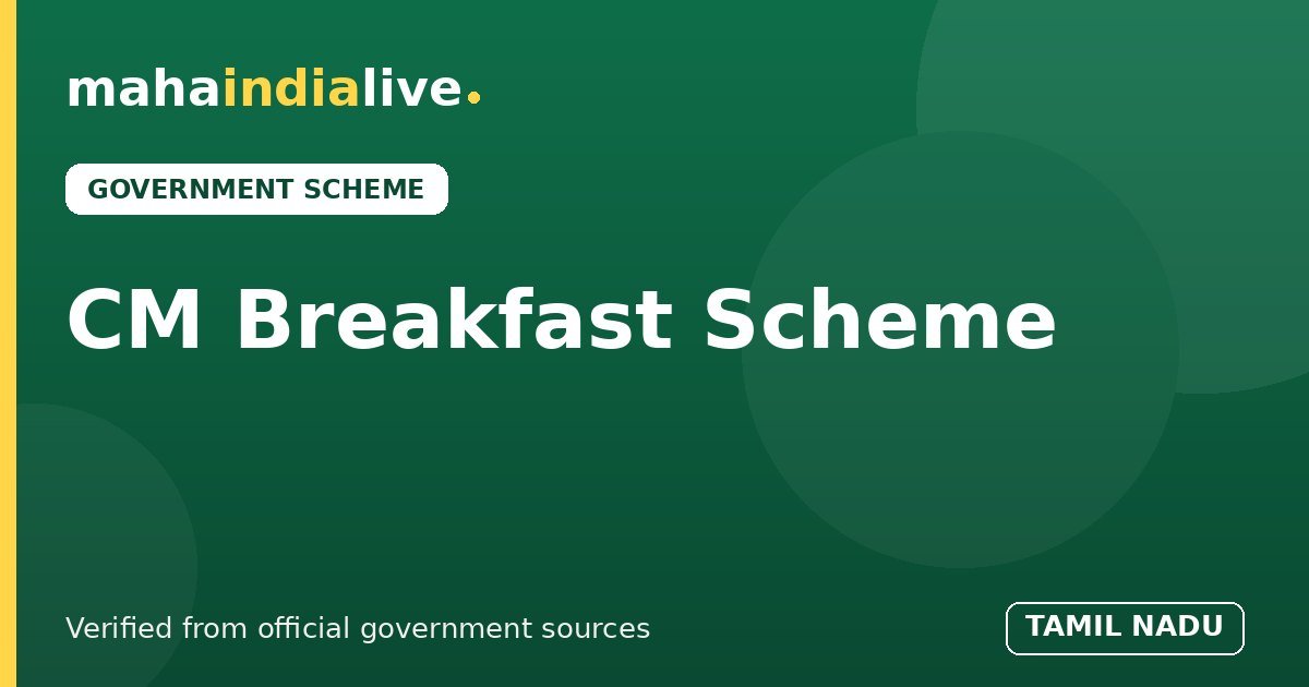 CM Breakfast Scheme
